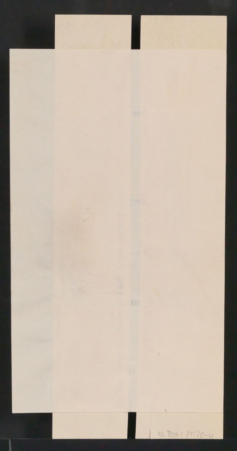 Mappe mit Entwurfszeichnungen Uhertype Antiqua — Blatt 8