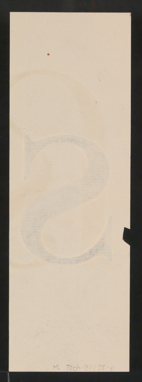 Mappe mit Entwurfszeichnungen Uhertype Antiqua — Blatt 12