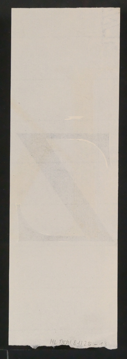 Mappe mit Entwurfszeichnungen Uhertype Antiqua — Blatt 26
