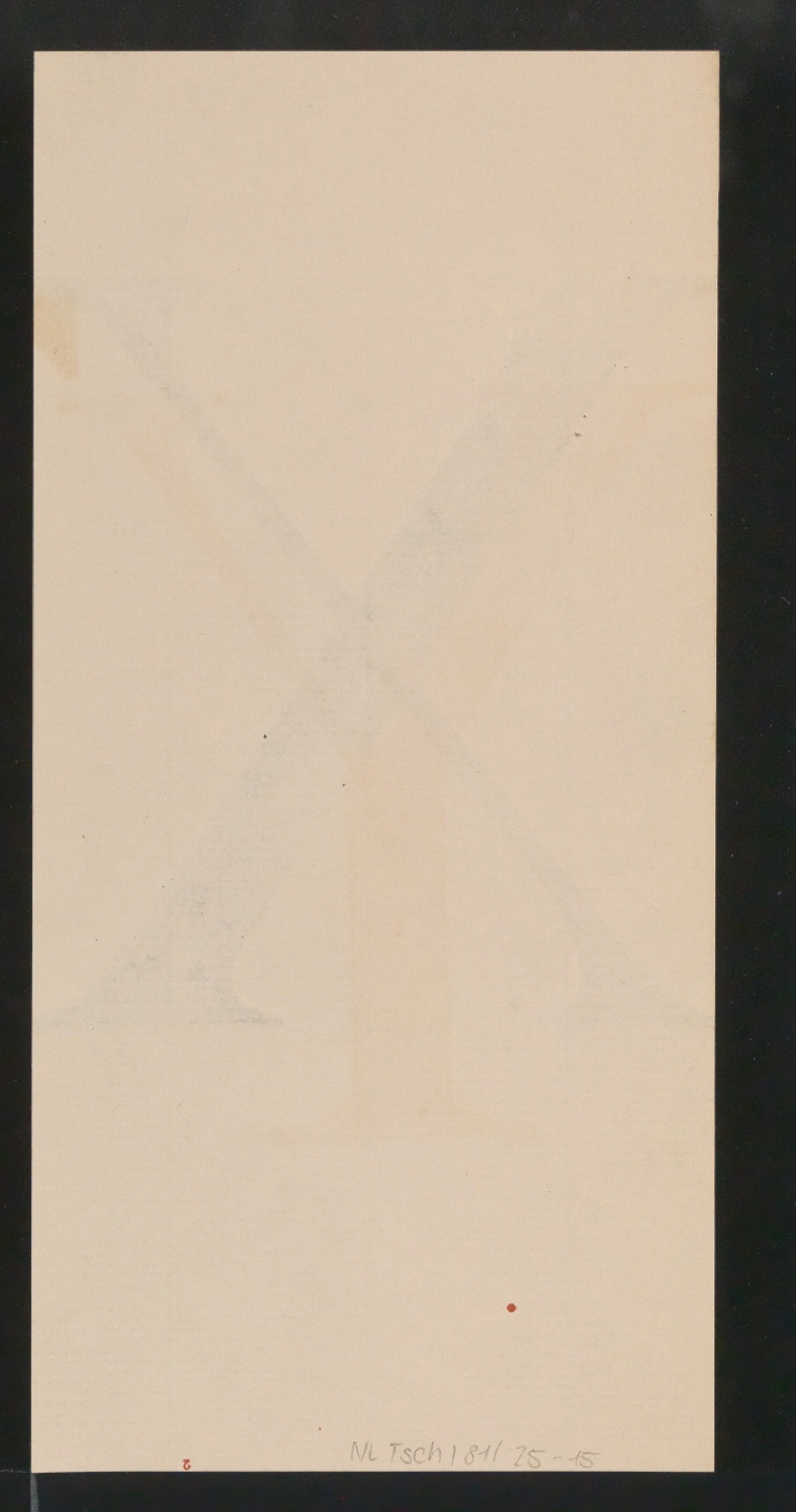 Mappe mit Entwurfszeichnungen Uhertype Antiqua — Blatt 30
