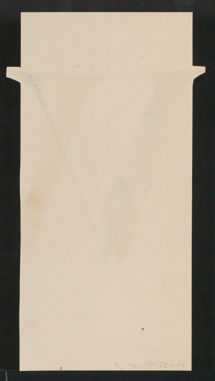 Mappe mit Entwurfszeichnungen Uhertype Antiqua — Blatt 34