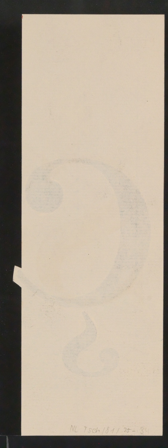 Mappe mit Entwurfszeichnungen Uhertype Antiqua — Blatt 68