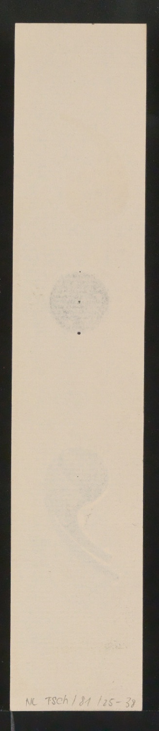 Mappe mit Entwurfszeichnungen Uhertype Antiqua — Blatt 76