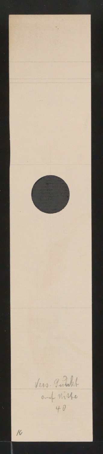 Mappe mit Entwurfszeichnungen Uhertype Antiqua — Blatt 89