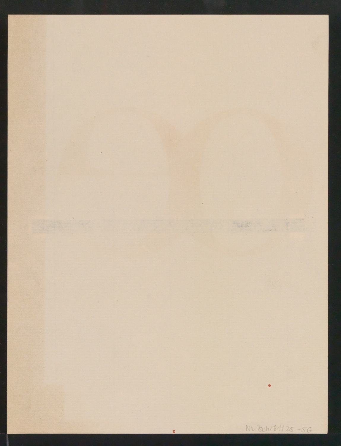 Mappe mit Entwurfszeichnungen Uhertype Antiqua — Blatt 112
