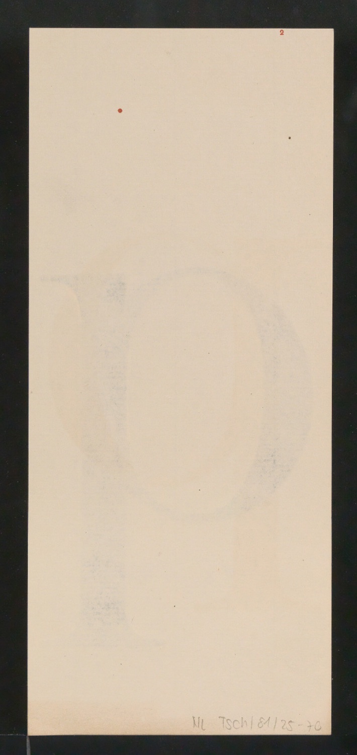Mappe mit Entwurfszeichnungen Uhertype Antiqua — Blatt 140