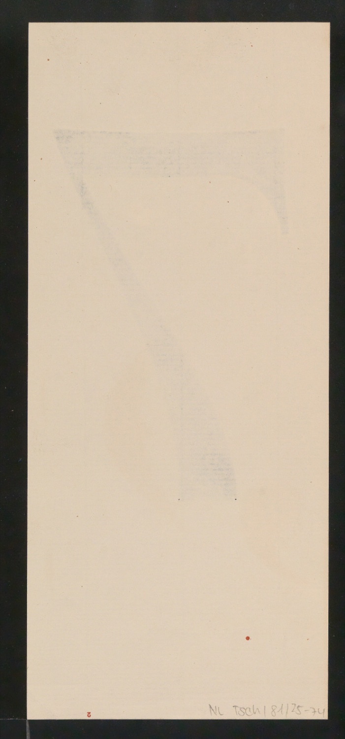 Mappe mit Entwurfszeichnungen Uhertype Antiqua — Blatt 148