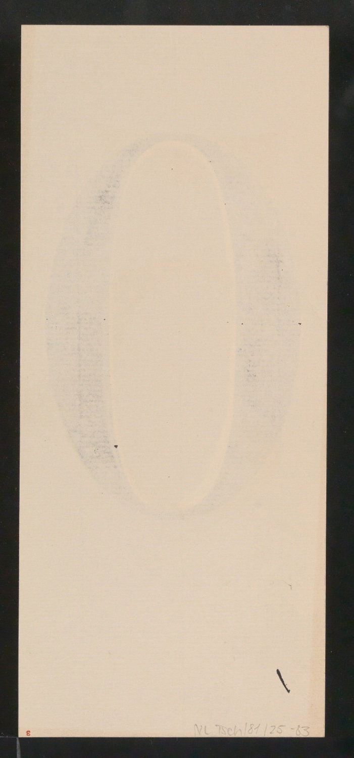 Mappe mit Entwurfszeichnungen Uhertype Antiqua — Blatt 166