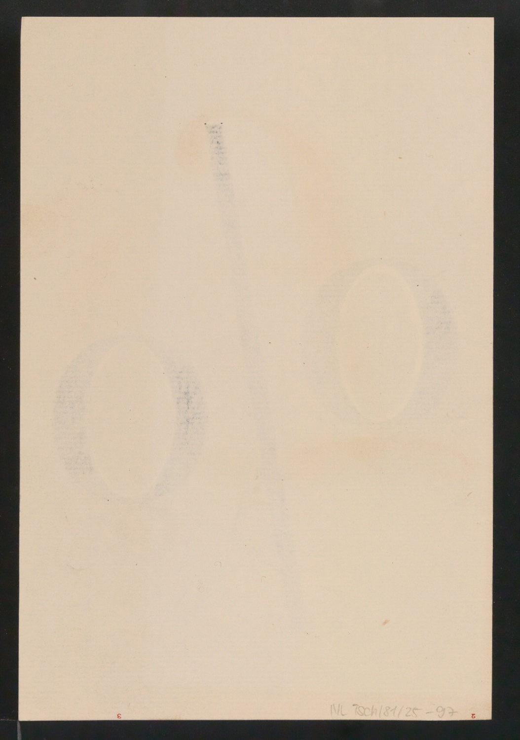 Mappe mit Entwurfszeichnungen Uhertype Antiqua — Blatt 194