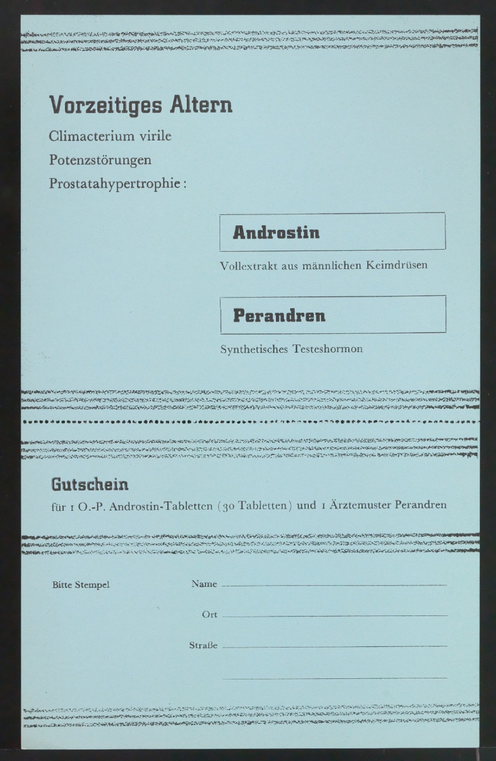 Probedrucke von Werbekarten für die Ciba — Blatt 29