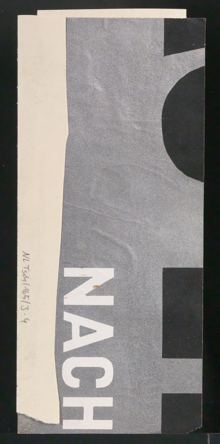 Entwurfszeichnungen Uhertype Dreiviertel Fette Grotesk — Blatt 8