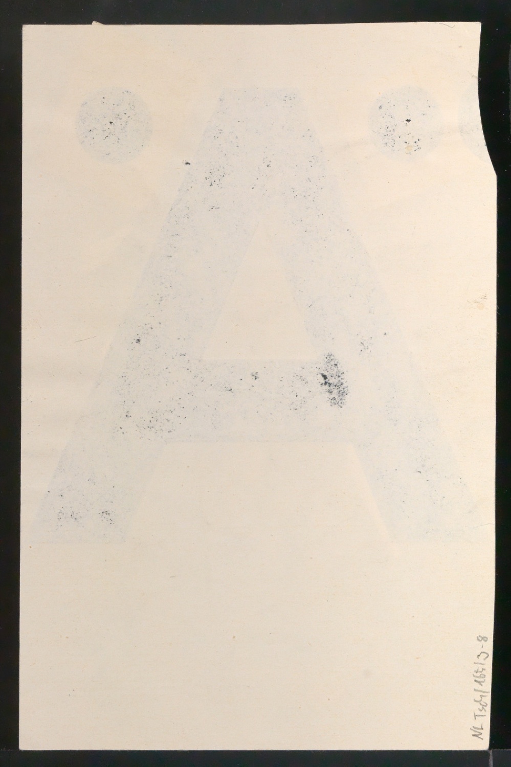 Entwurfszeichnungen Uhertype Dreiviertel Fette Grotesk — Blatt 16