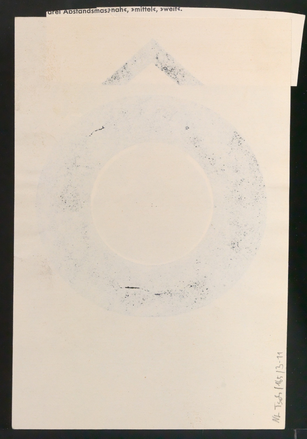 Entwurfszeichnungen Uhertype Dreiviertel Fette Grotesk — Blatt 22