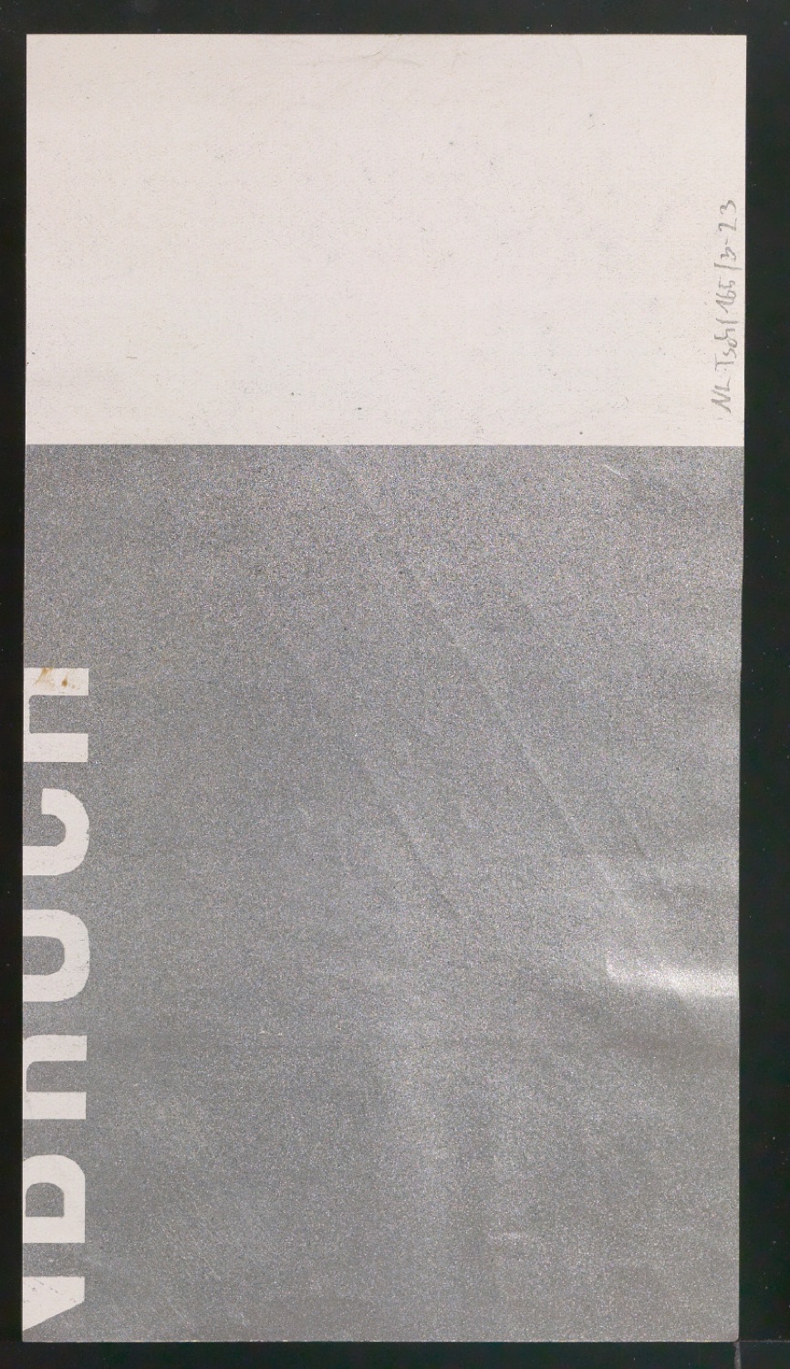 Entwurfszeichnungen Uhertype Dreiviertel Fette Grotesk — Blatt 46