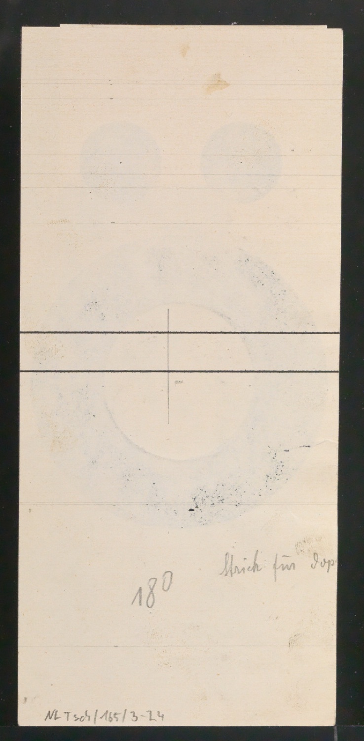 Entwurfszeichnungen Uhertype Dreiviertel Fette Grotesk — Blatt 48
