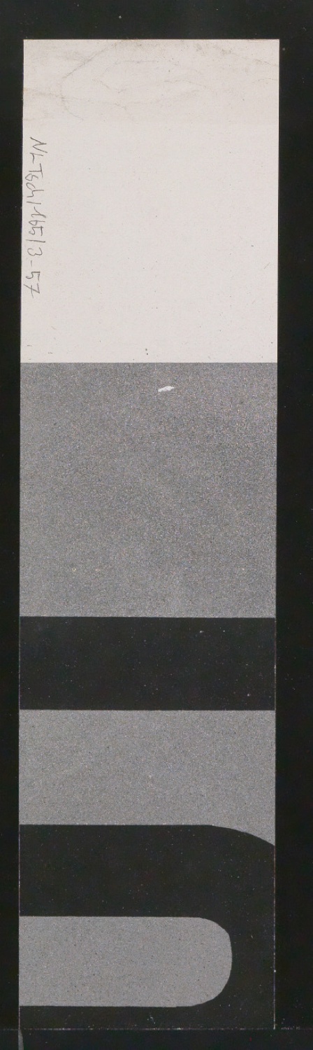 Entwurfszeichnungen Uhertype Dreiviertel Fette Grotesk — Blatt 114