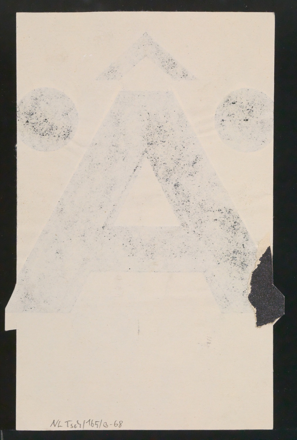 Entwurfszeichnungen Uhertype Dreiviertel Fette Grotesk — Blatt 136
