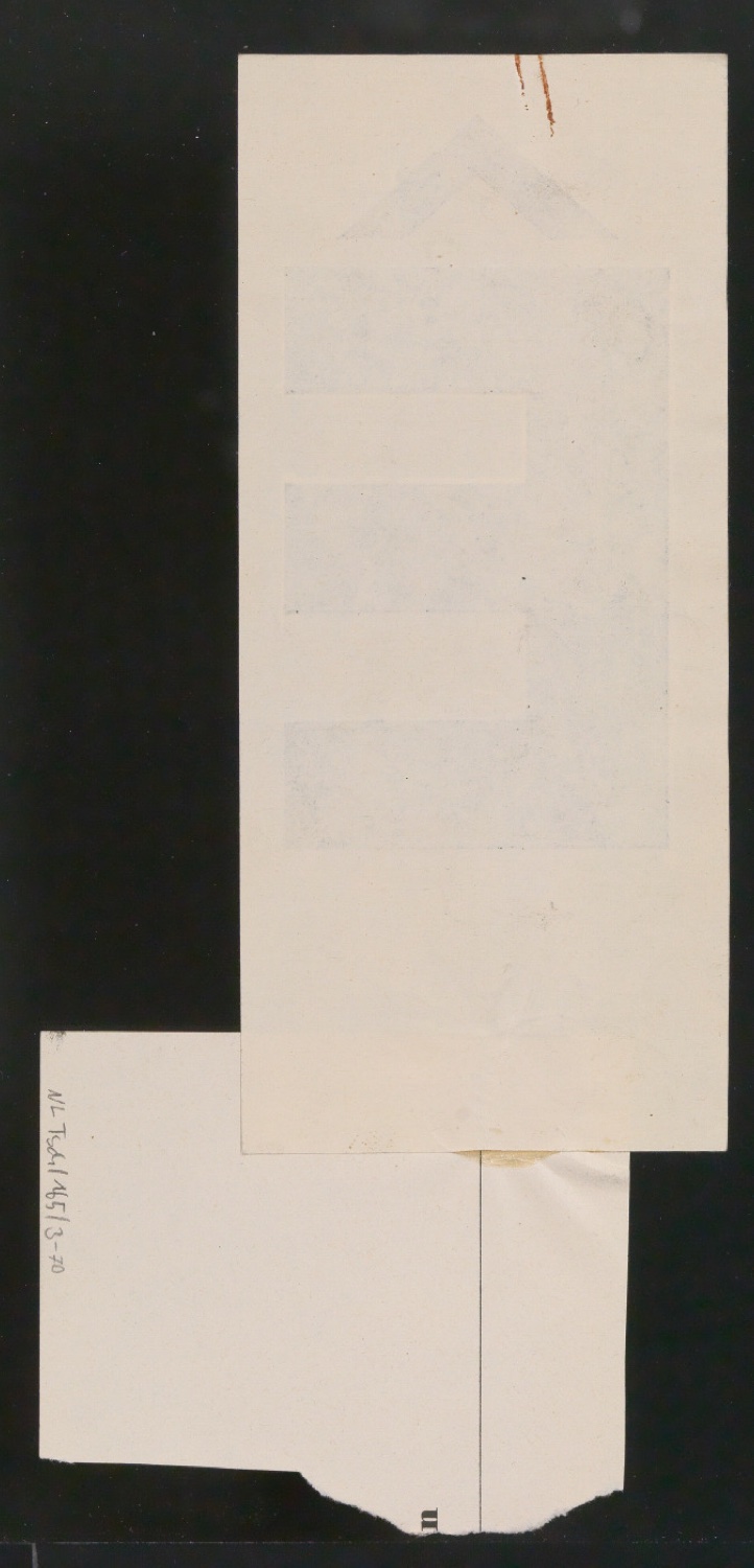 Entwurfszeichnungen Uhertype Dreiviertel Fette Grotesk — Blatt 140