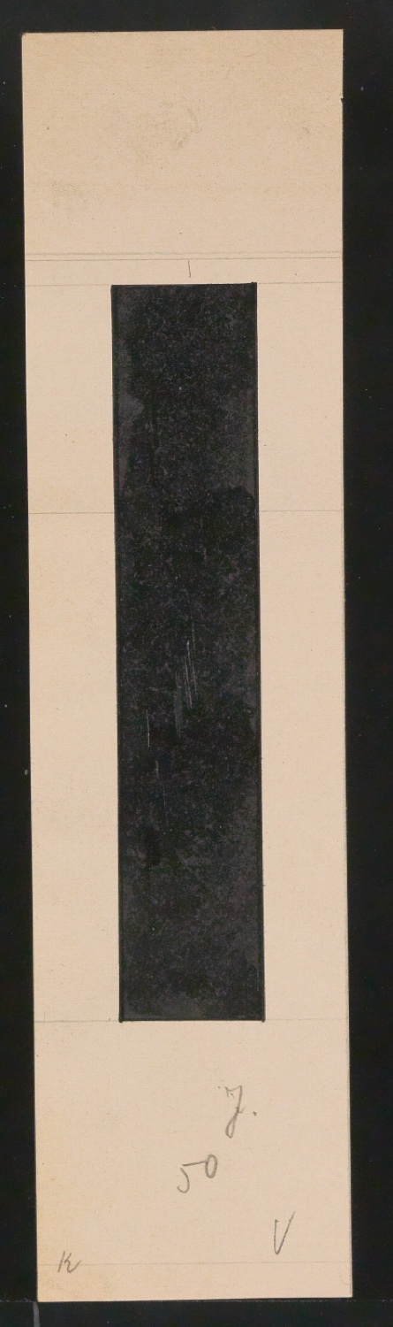 Entwurfszeichnungen Uhertype Dreiviertel Fette Grotesk — Blatt 145