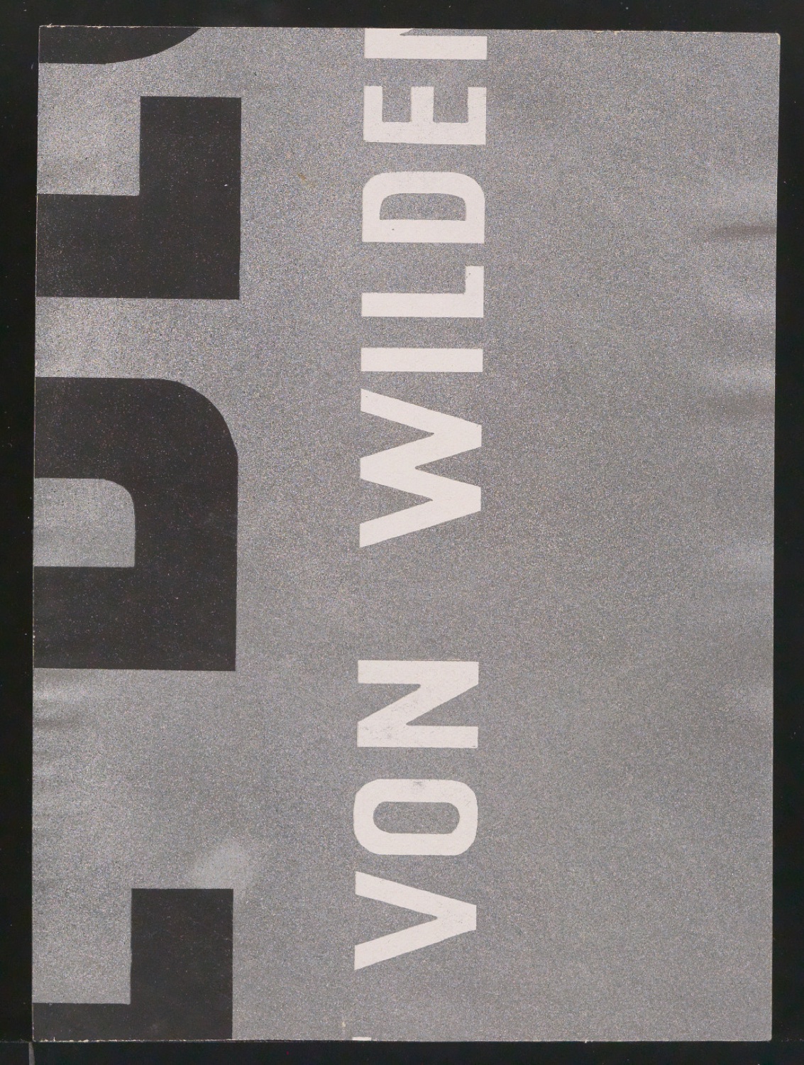 Entwurfszeichnungen Uhertype Dreiviertel Fette Grotesk — Blatt 172