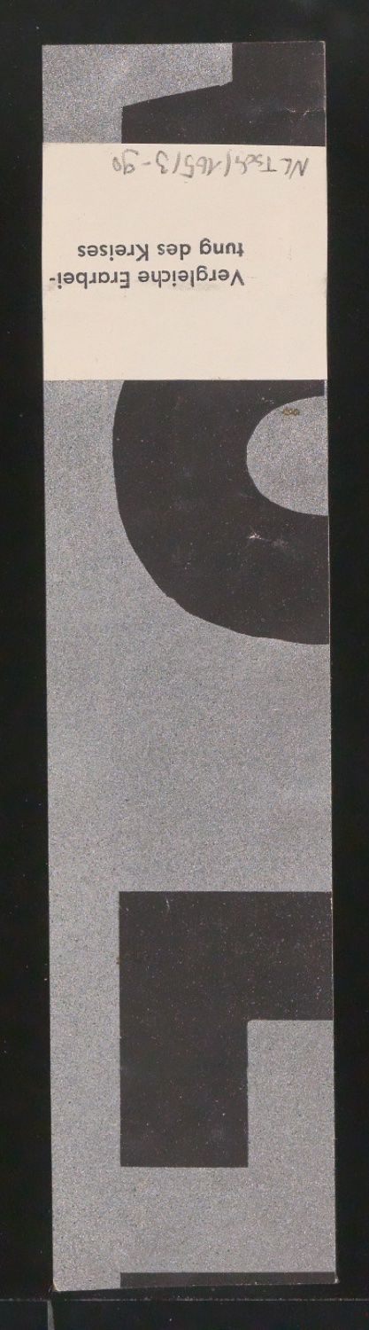 Entwurfszeichnungen Uhertype Dreiviertel Fette Grotesk — Blatt 182