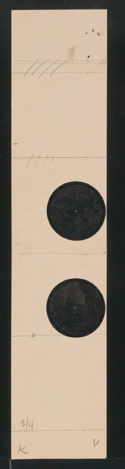 Entwurfszeichnungen Uhertype Dreiviertel Fette Grotesk — Blatt 191