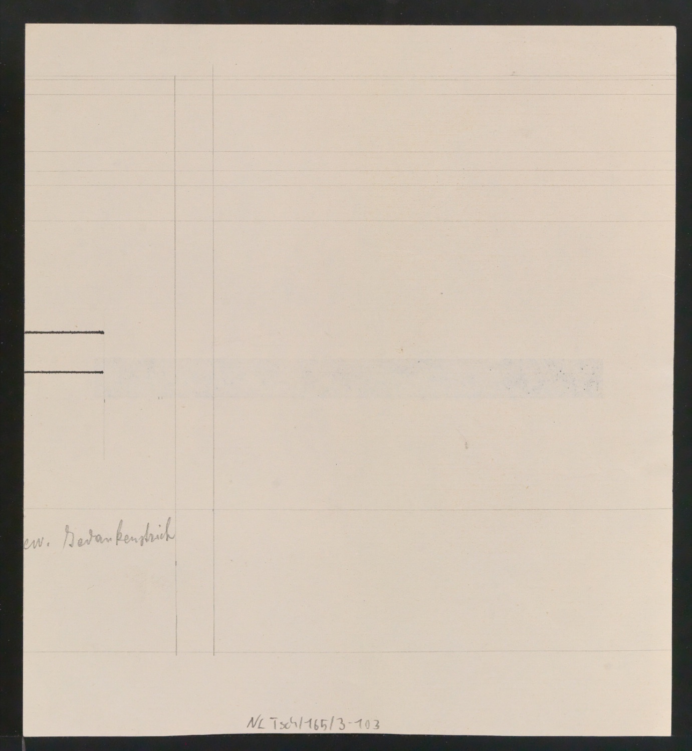 Entwurfszeichnungen Uhertype Dreiviertel Fette Grotesk — Blatt 212