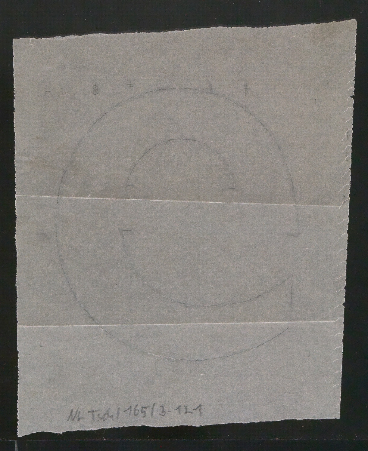 Entwurfszeichnungen Uhertype Dreiviertel Fette Grotesk — Blatt 247