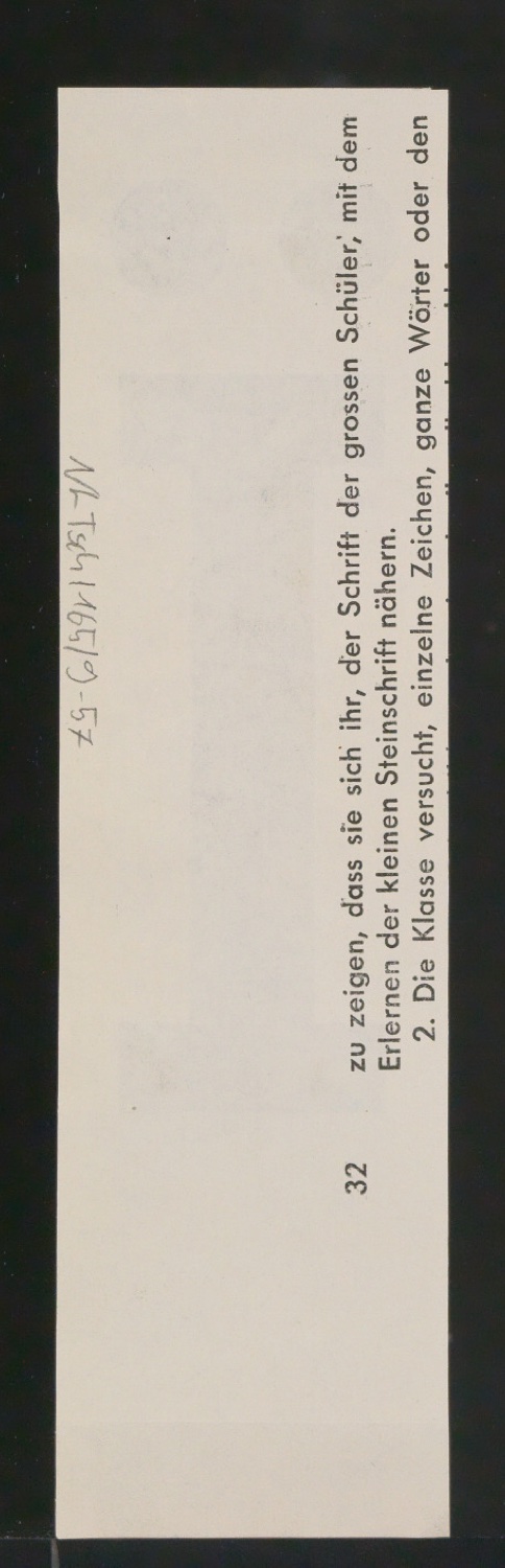 Entwurfszeichnungen Uhertype Halbfette Ramses — Blatt 116