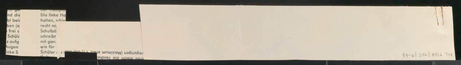 Entwurfszeichnungen Uhertype Halbfette Ramses — Blatt 128