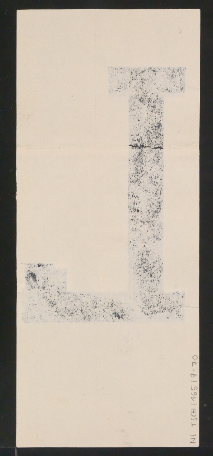 Entwurfszeichnungen Uhertype Halbfette Ramses — Blatt 142