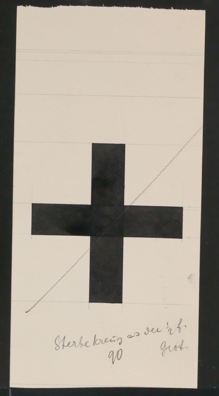 Entwurfszeichnungen Uhertype Halbfette Ramses — Blatt 151