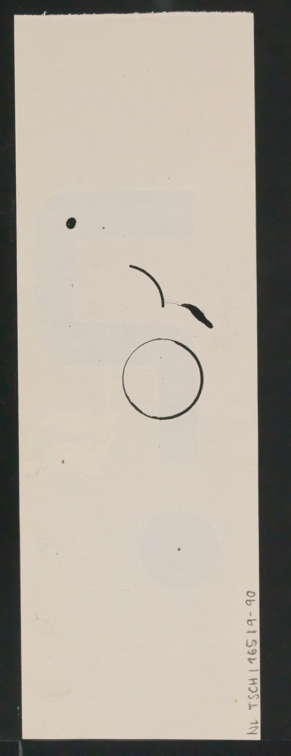 Entwurfszeichnungen Uhertype Halbfette Ramses — Blatt 182