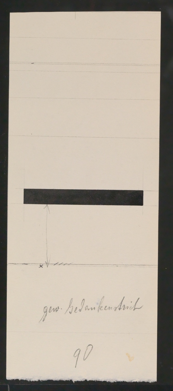 Entwurfszeichnungen Uhertype Halbfette Ramses — Blatt 183