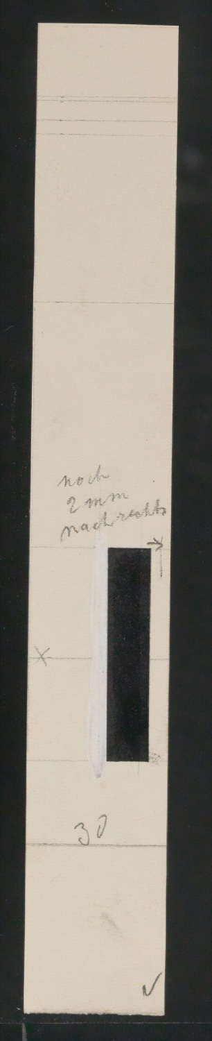 Entwurfszeichnungen Uhertype Halbfette Ramses — Blatt 187