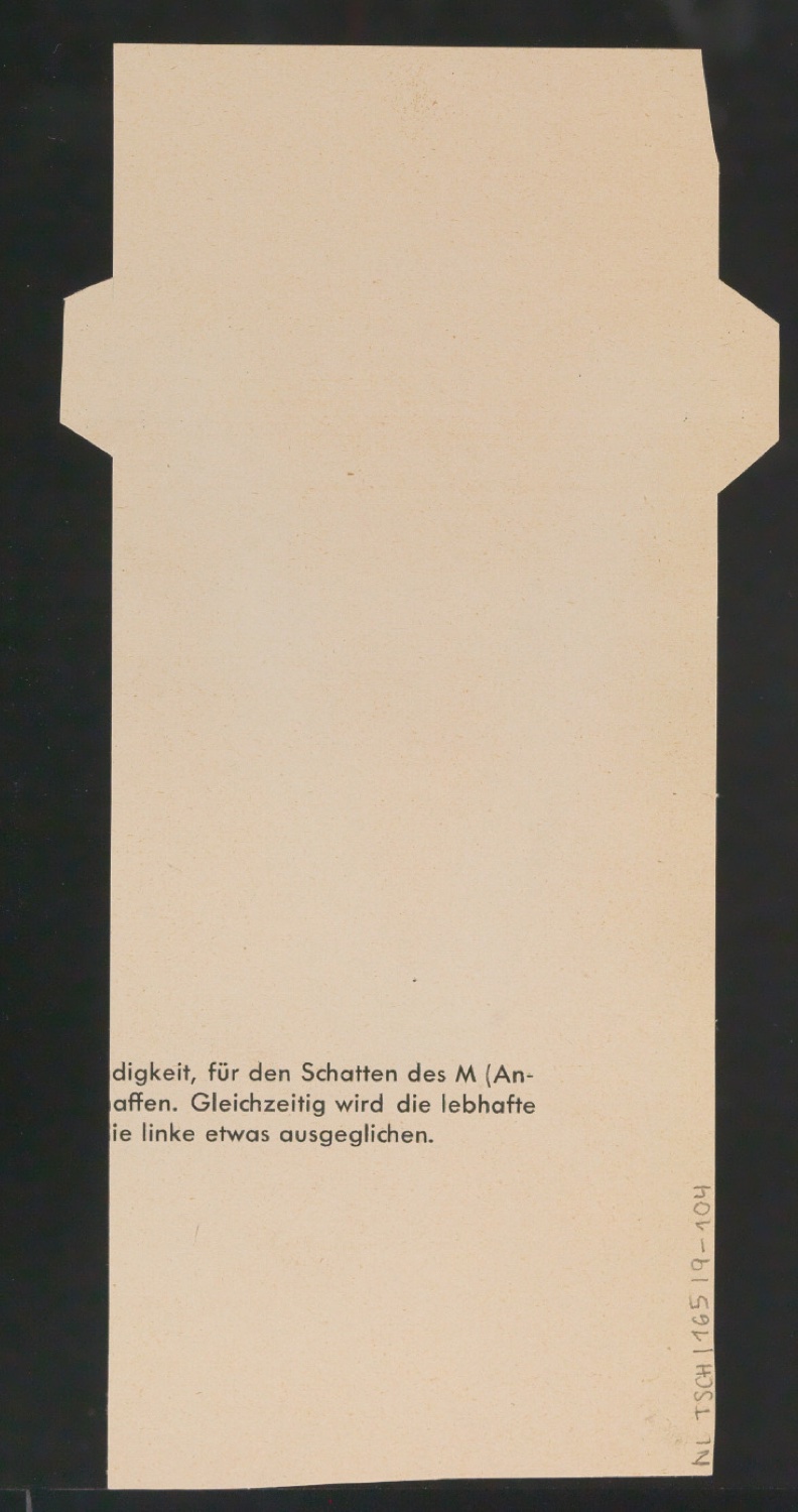 Entwurfszeichnungen Uhertype Halbfette Ramses — Blatt 210