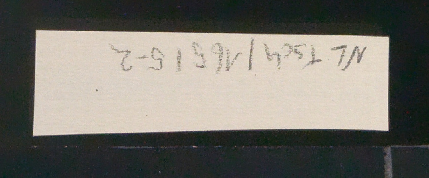 Entwurfsskizzen, Typoskripte und Notizen für Uhertype Prospekt — Blatt 14