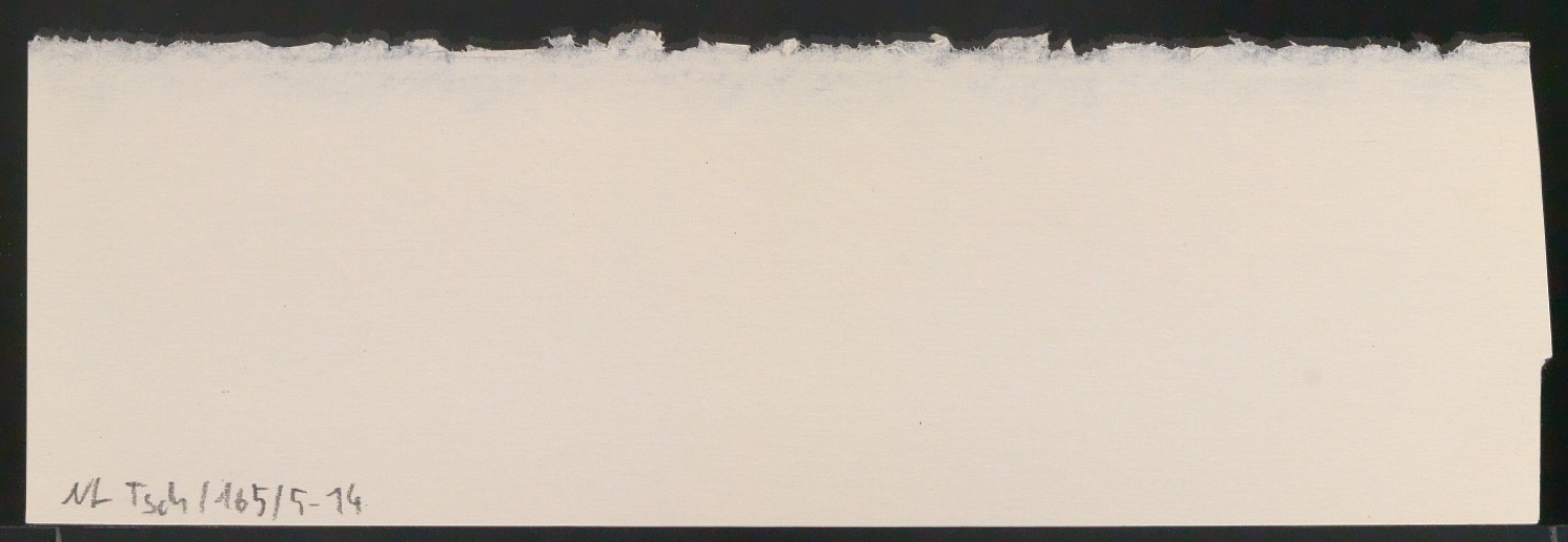 Entwurfsskizzen, Typoskripte und Notizen für Uhertype Prospekt — Blatt 32
