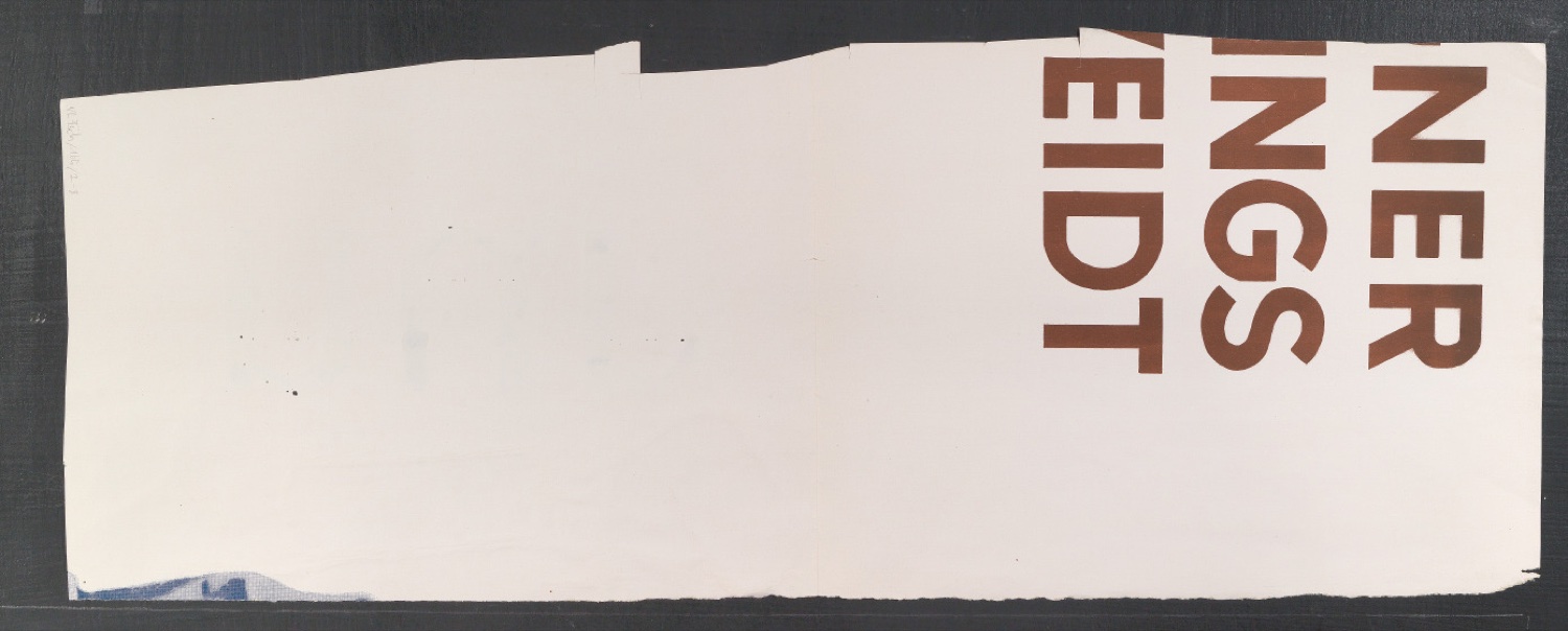 Entwurfszeichnungen Uhertype Standard-Grotesk — Blatt 2