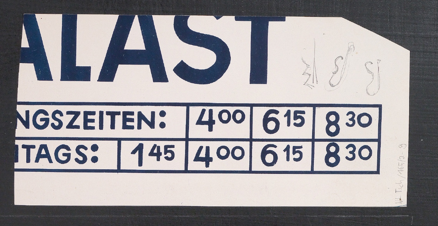 Entwurfszeichnungen Uhertype Standard-Grotesk — Blatt 3