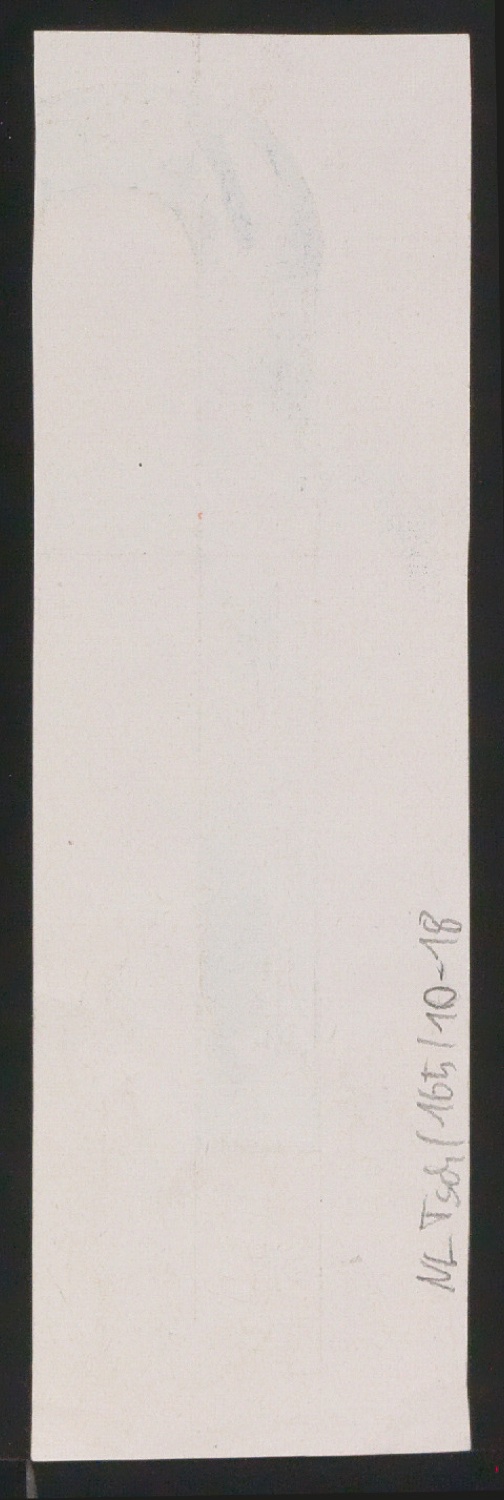 Mappe mit Entwurfszeichnungen Uhertype Standard-Grotesk Halbfett, erledigte Skizzen (ungültige) — Blatt 42