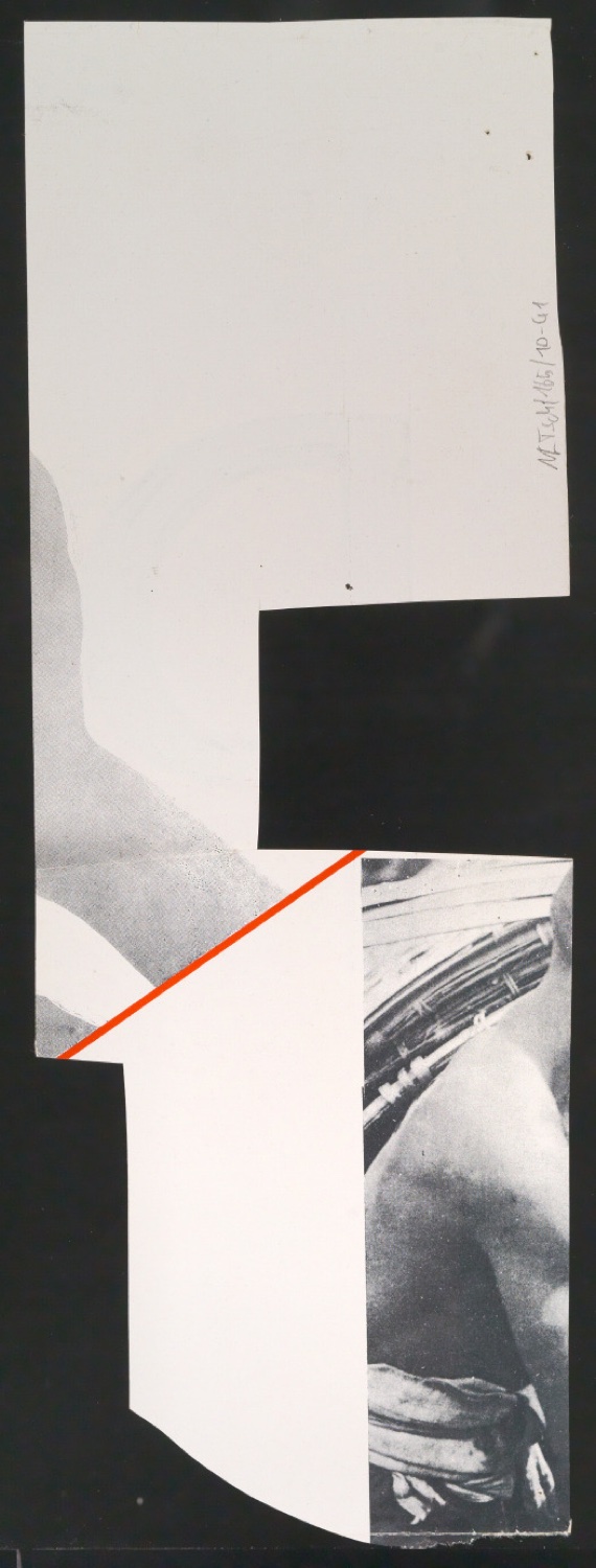 Mappe mit Entwurfszeichnungen Uhertype Standard-Grotesk Halbfett, erledigte Skizzen (ungültige) — Blatt 88