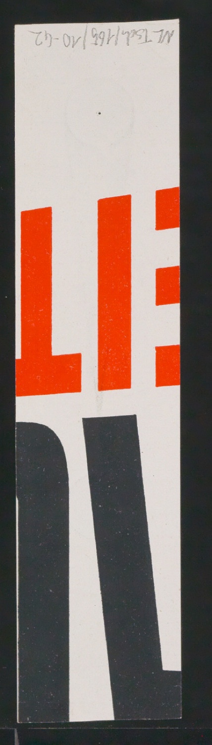 Mappe mit Entwurfszeichnungen Uhertype Standard-Grotesk Halbfett, erledigte Skizzen (ungültige) — Blatt 90