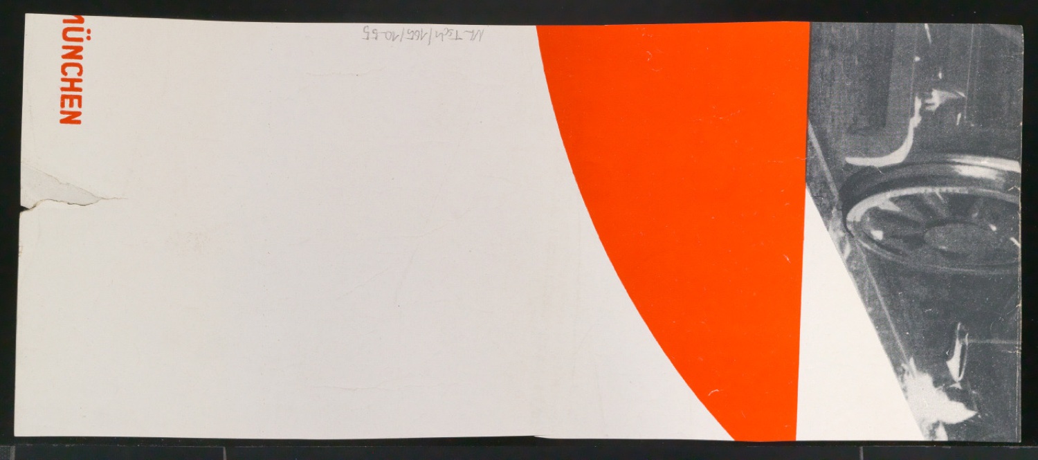 Mappe mit Entwurfszeichnungen Uhertype Standard-Grotesk Halbfett, erledigte Skizzen (ungültige) — Blatt 116