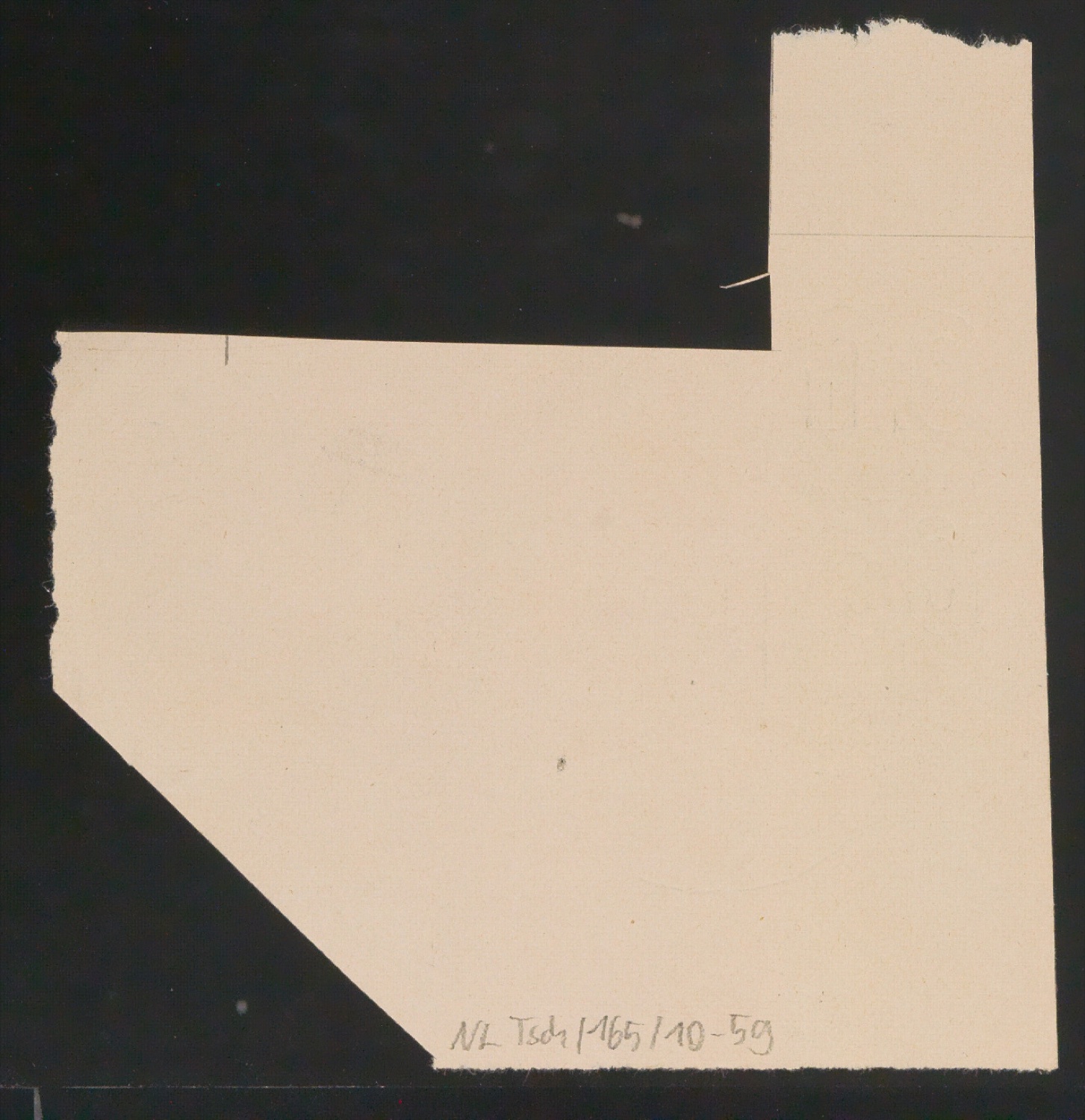 Mappe mit Entwurfszeichnungen Uhertype Standard-Grotesk Halbfett, erledigte Skizzen (ungültige) — Blatt 124