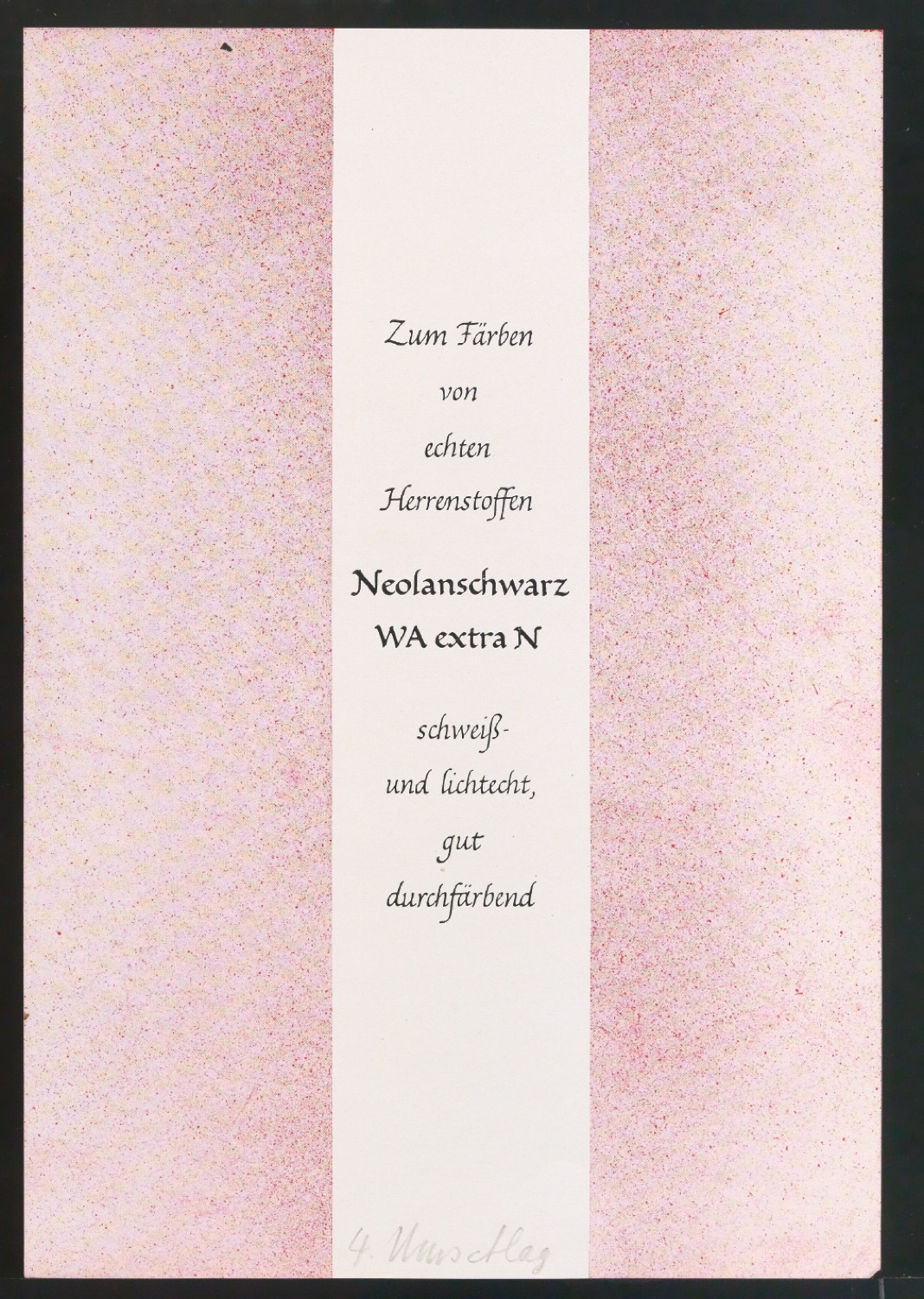Probedruck und Cyanotypien Neolanschwarz WA extra N — Blatt 5