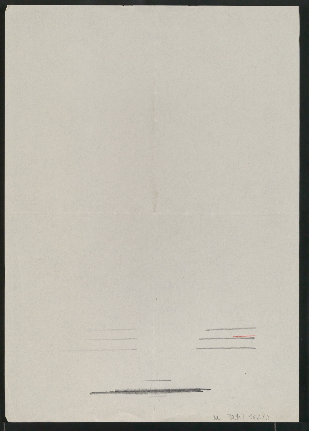 Entwurfszeichnung von Briefbogen für F. Aeberli — Blatt 2