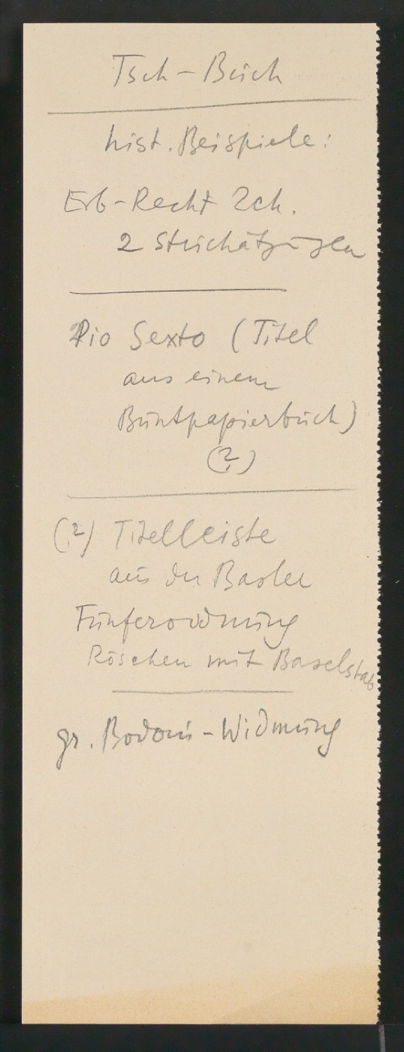Entwurfszeichnungen für Titelblätter und Einbände verschiedener Verlage — Blatt 1