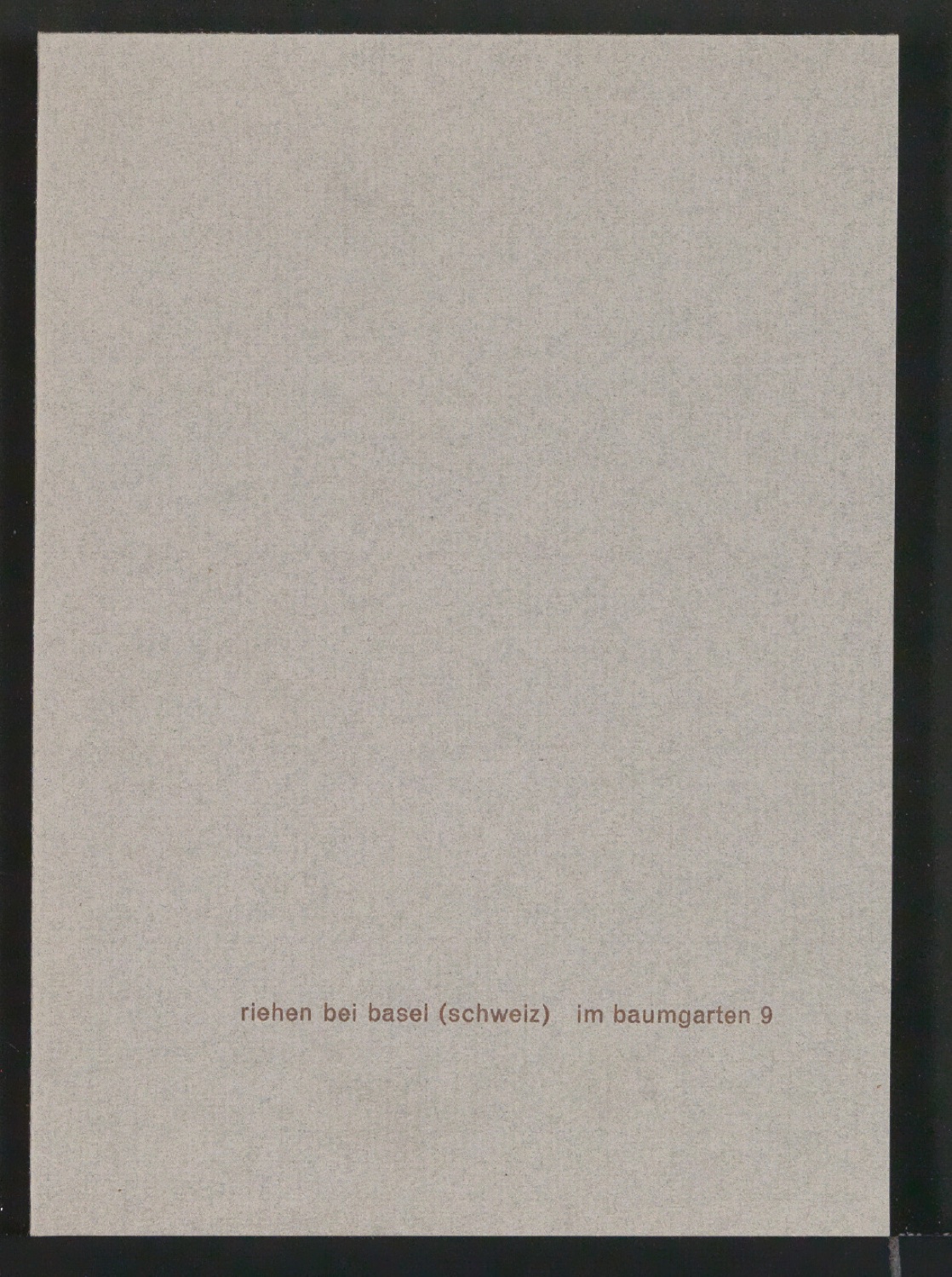 Probedrucke von Neujahrswunsch 1934 — Blatt 7