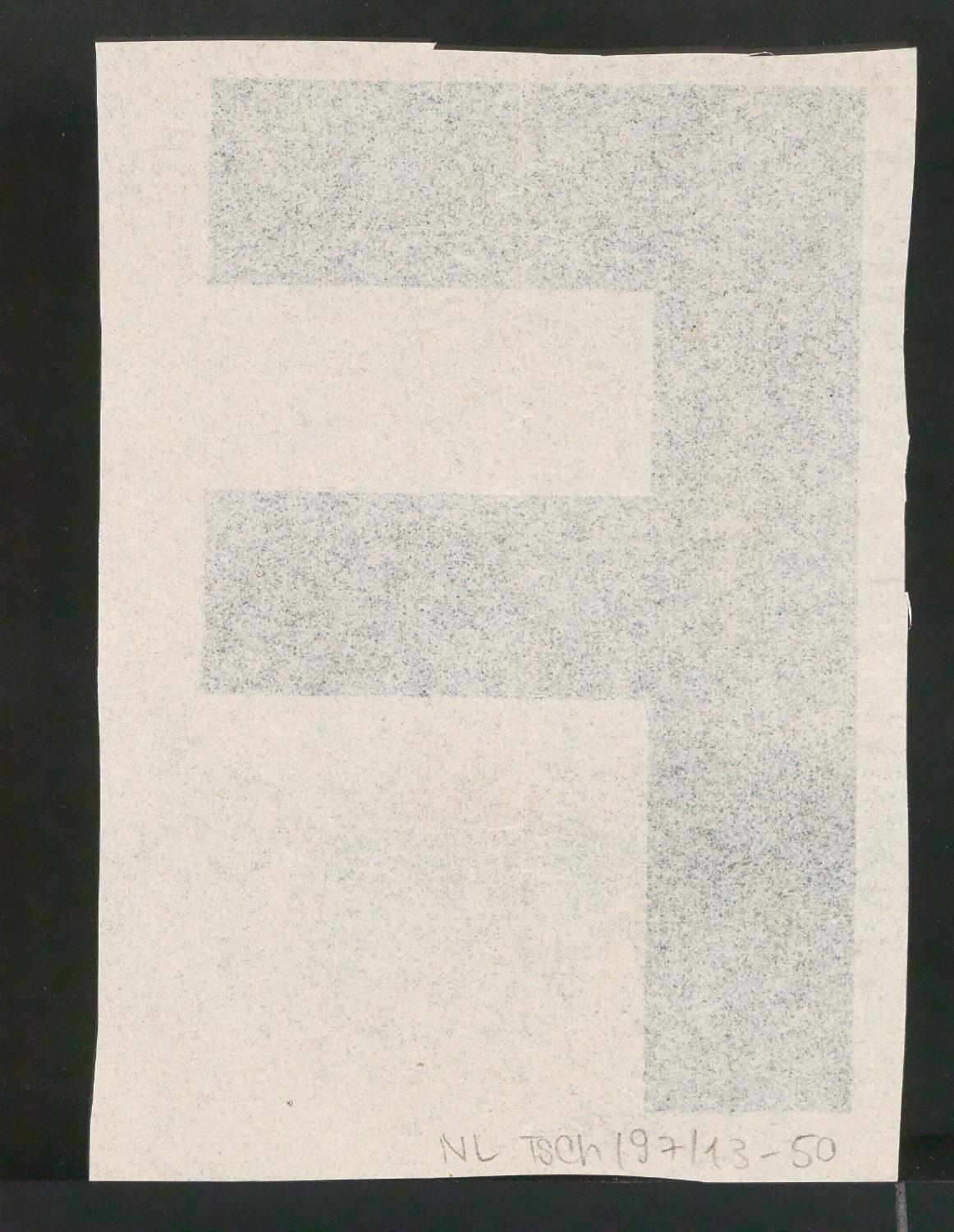 Entwurfszeichnungen Uhertype Fette Standard-Grotesk Versalien — Blatt 12